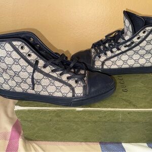Gucci Blue Chucks Size 11